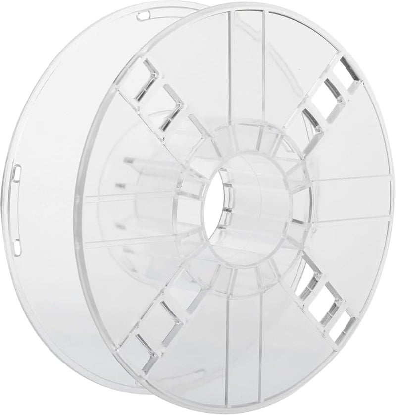Transparent Hollow Plastic Printer Bobbin Spool for FDM Filament Safe Wire Winding - Image 1